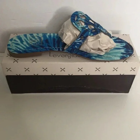 EVERGLADES Lulu 2 Tye Dye Sandals - Picture 4 of 5